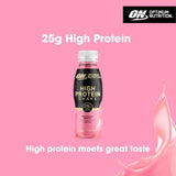Optimum Nutrition strawberry protein shake 330ml, imported from the UK