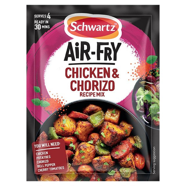 Schwartz chorizo chicken recipe mix 30g (British brand)