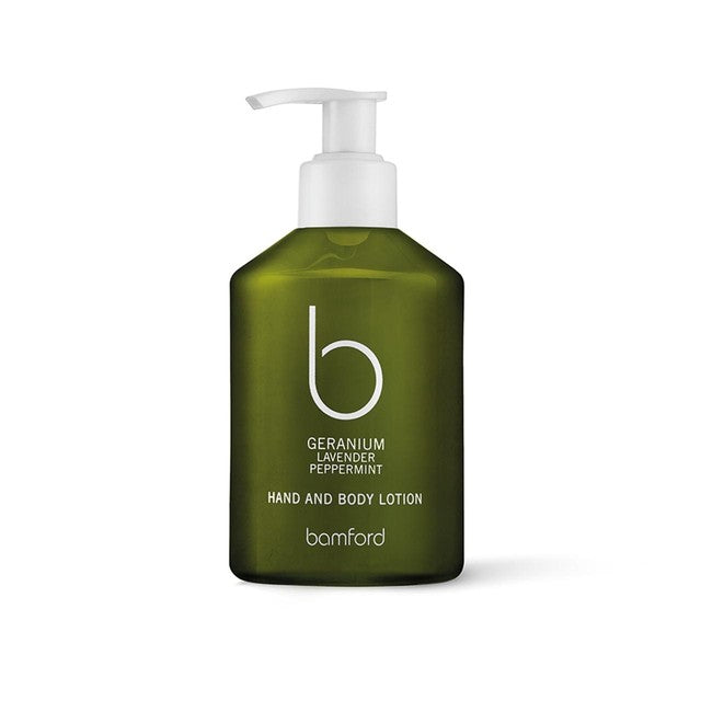 Bamford Geranium Hand & Body Lotion 250ml - British product