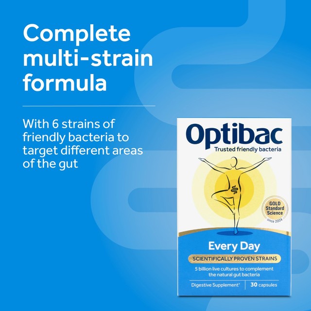 Optibac Probiotics Every Day supplement 90 capsules, imported from the UK
