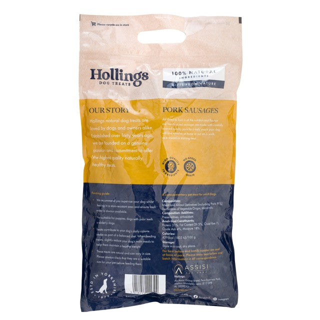 Hollings sausage dog treats 1kg, UK version