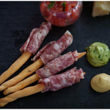 Vecchio Mulino mini breadsticks with tomatoes and capers 130g (British brand)