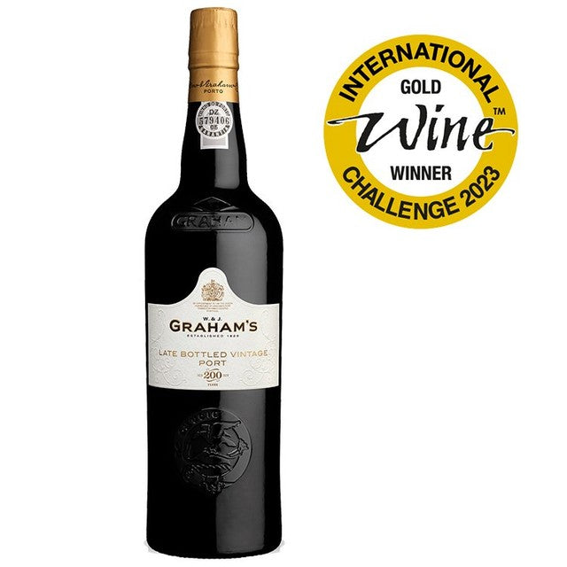 Graham's Late Bottled Vintage Port 2020 in a 75cl bottle, UK version
