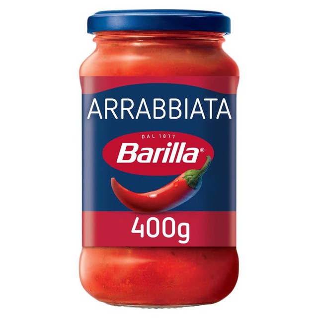 Barilla Arrabbiata tomato and chilli pasta sauce 400g - British product