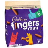 Cadbury Mini Fingers chocolate biscuit bars 96.5g - British product