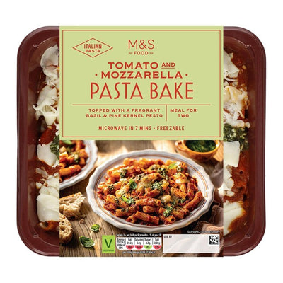 Gratin de pâtes M&S Tomate & Mozzarella pour 2 personnes 800g