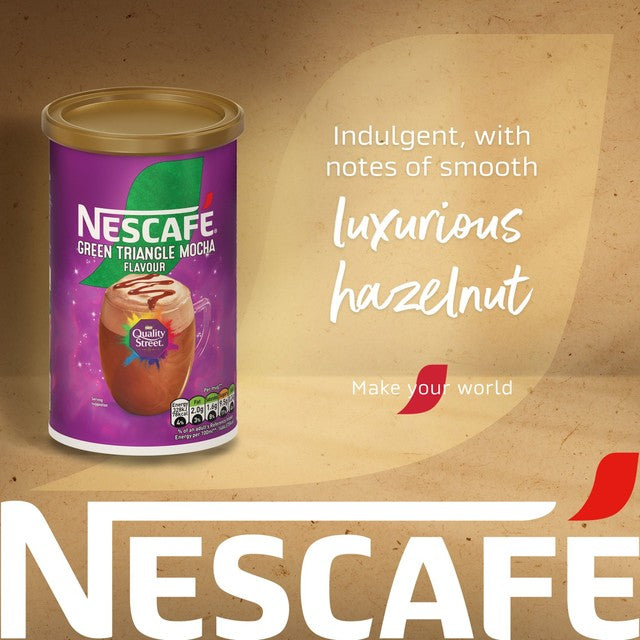 Nescafe mocha chocolate hazelnut frothy coffee powder 260g, imported from the UK