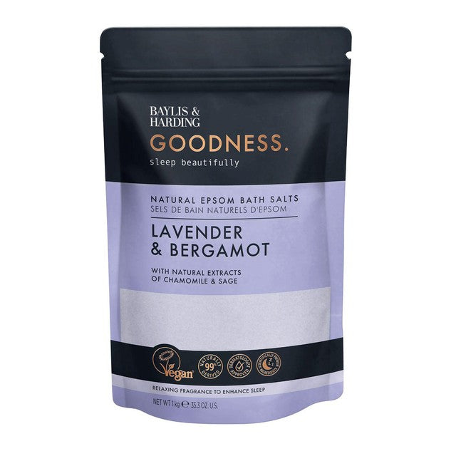 Baylis & Harding Epsom bath salts Lavender & Bergamot 1kg - British product