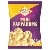 Pataks Plain Mini Pappadums, UK version