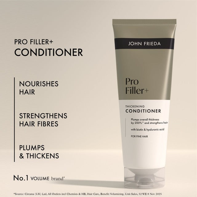 John Frieda PROfiller+ Thickening Conditioner (British brand)