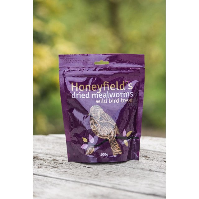 Honeyfield's dried mealworms wild bird food 500g, UK version