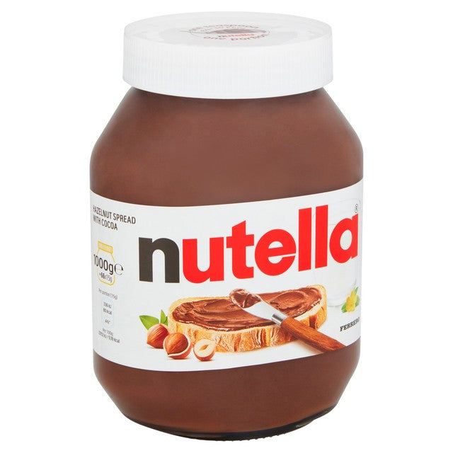 Nutella hazelnut chocolate spread 1kg, imported from the UK