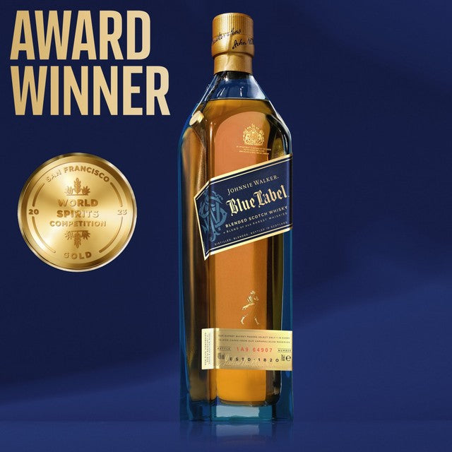 Johnnie Walker Blue Label Blended Scotch Whisky 70cl, UK version