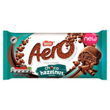 Aero hazelnut chocolate bar 90g - British product