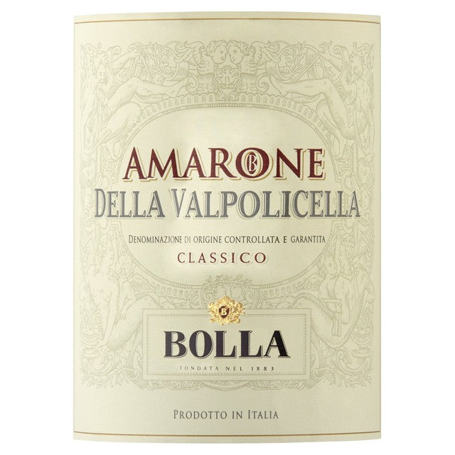 Bolla Amarone Red Wine 75cl - British product