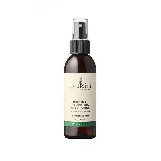 Sukin Natural Hydrating Mist Toner 125ml (British brand)