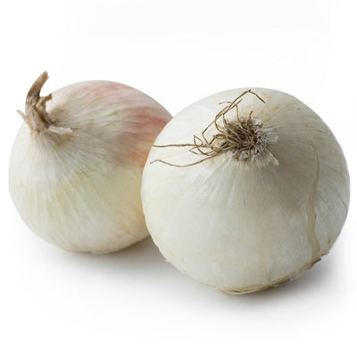Natoora White Onions Fresh Produce 2 per pack
