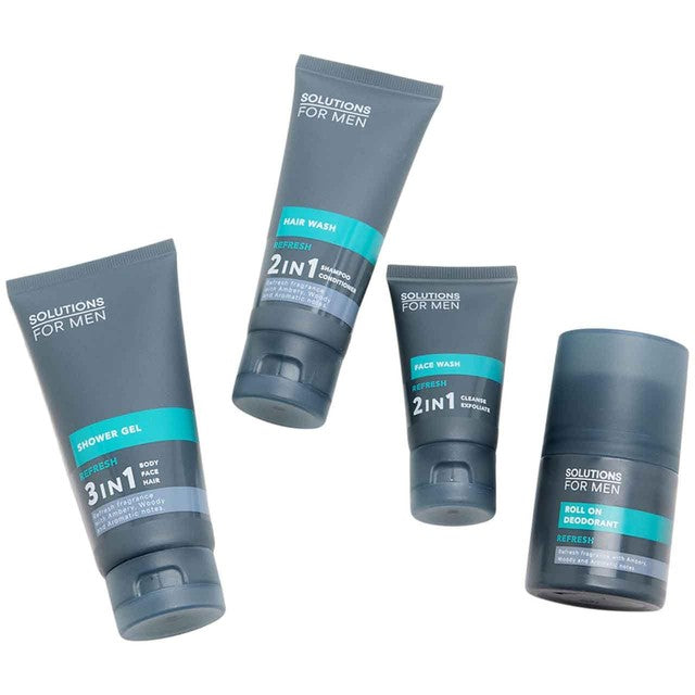 M&S Mens Refresh Discovery Set travel grooming kit, UK version