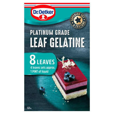 M&S Dr. Oetker Platinum Grade Leaf Gelatine 13g- Buy online at McGrocer