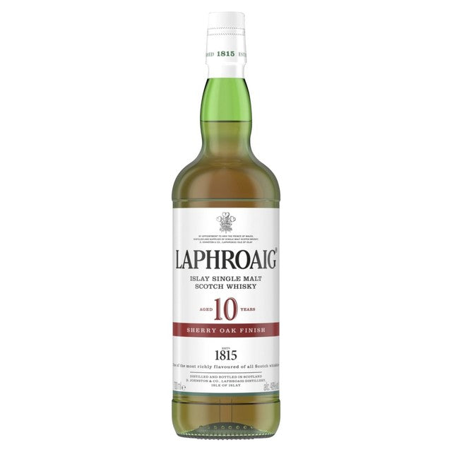 Laphroaig 10 Year Old Sherry Oak Single Malt Whisky 70cl, UK version