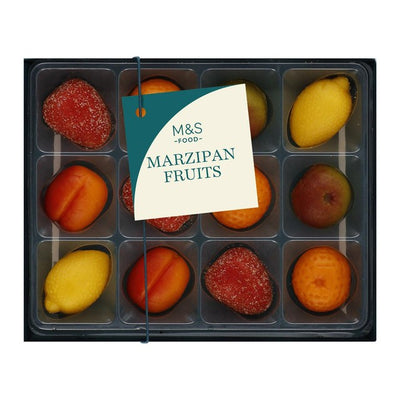 M&S M&S Marzipan Spring Fruits Assorted Marzipan Sweets 137g- Buy online at McGrocer