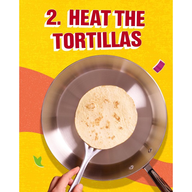Old El Paso soft taco wraps 220g, imported from the UK