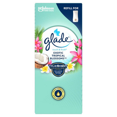 Glade Touch & Fresh eksotisk tropisk blomst luftfriskerpåfyll 10ml