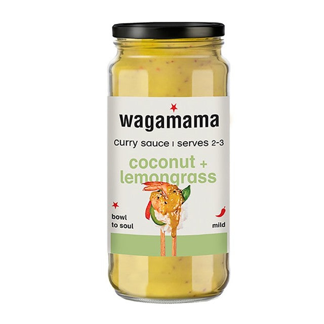 Wagamama coconut & lemongrass curry sauce 345g (British brand)