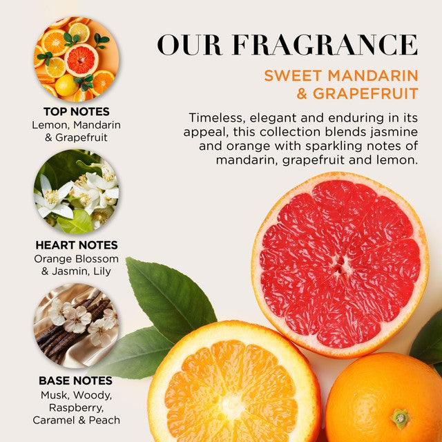 Baylis & Harding sweet mandarin grapefruit bath bomb gift set (British brand)