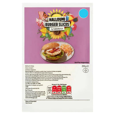 Sainsburys Sainsburys شرائح برجر حلوم صيفي 200 جم - اشترِ عبر الإنترنت من McGrocer