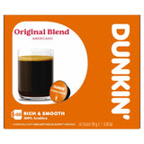 Dunkin Original Blend coffee pods for Dolce Gusto, UK version