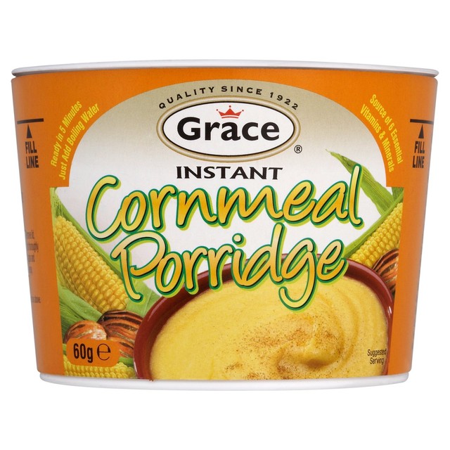 Grace cornmeal porridge 60g, UK version