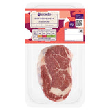 Ocado beef ribeye steak 225g, imported from the UK