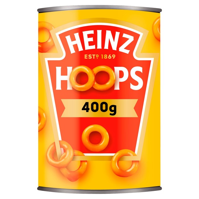 Heinz Spaghetti Hoops in tomato sauce 400g, UK version