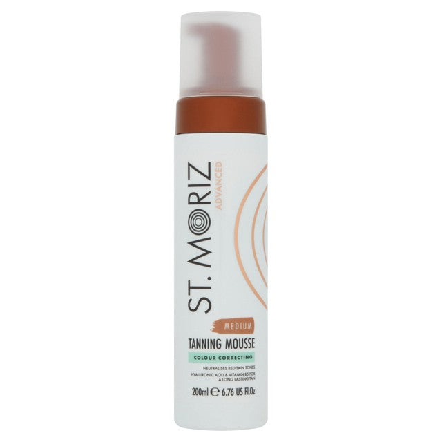 St Moriz tanning mousse medium 200ml (British brand)