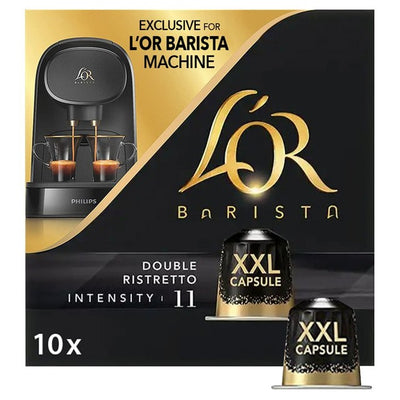 M&S L'OR Double Ristretto XXL Espresso Coffee Pods Intensity 11 (10 Pods)- Buy online at McGrocer