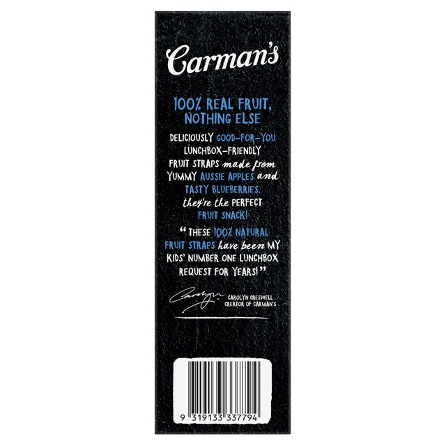 Sapphire apple & blueberry fruit straps 5 x 14g - British product