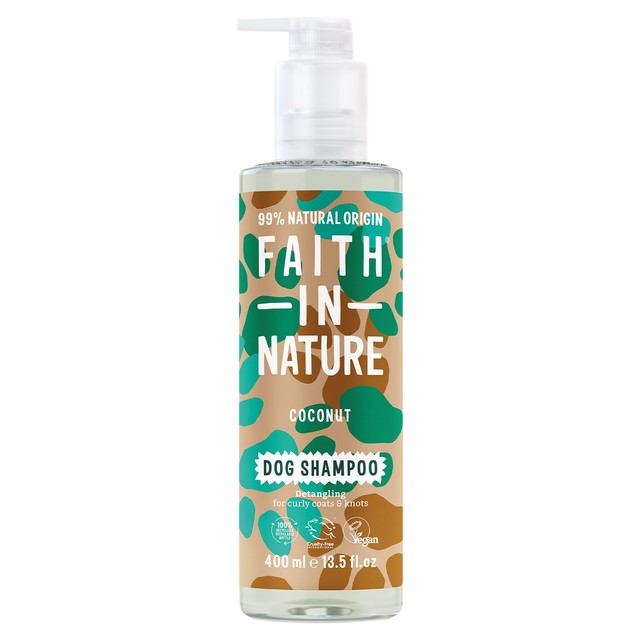 Faith In Nature dog shampoo coconut 400ml - British product