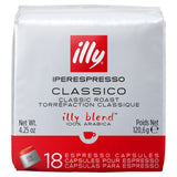 Illy Iperespresso Classic Capsules 18 pack, UK version