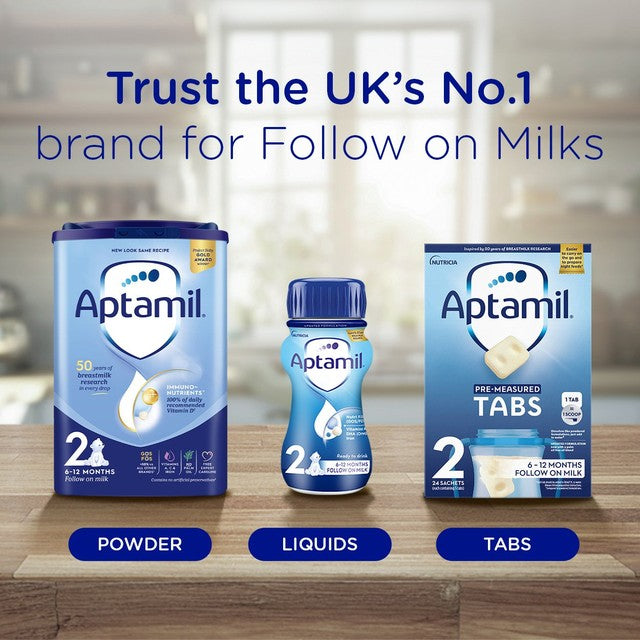 Aptamil follow on milk formula powder 6-12 months 800g - British product