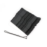Basicare small black Kirby grips 5cm (British brand)