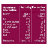 Graze Cherry Bakewell flapjack 50g, UK version