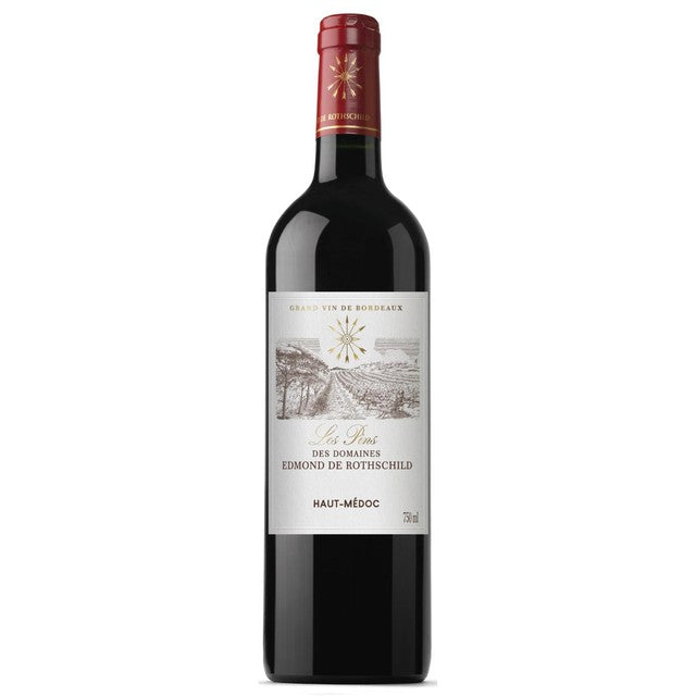 Waddesdon Edmond de Rothschild Les Pins AOP Haut Medoc red wine 75cl - British product