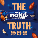 Nakd Blueberry Muffin Fruit Nut Bar Multipack 140g, imported from the UK