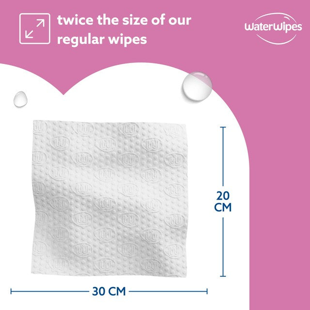 WaterWipes Adult Care Sensitive Wipes 30 pack (British brand)
