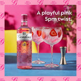 Gordon's Premium Pink flavoured gin 1L, UK version