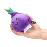 Petface red onion plush dog toy (British brand)