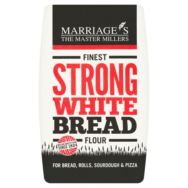 W & H Marriage Strong White Flour 1.5kg imported from the UK