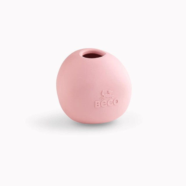 Beco Natural Rubber Wobble Ball Pink - British product