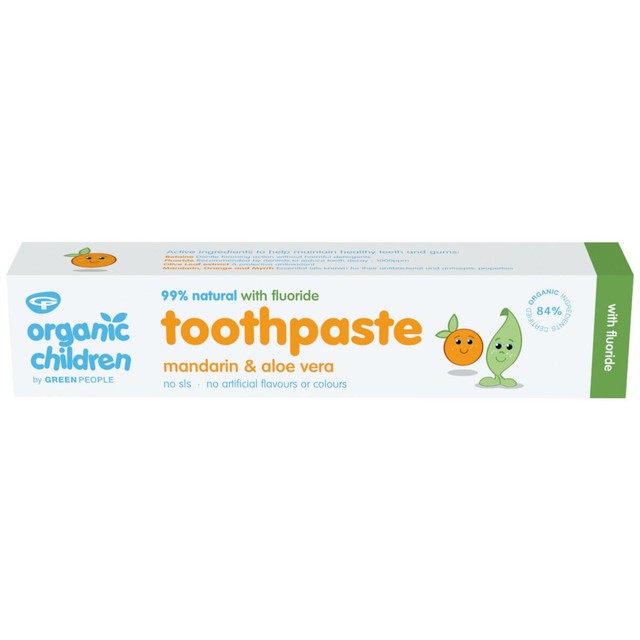 Green People Children's Toothpaste 50ml, imported from the UK